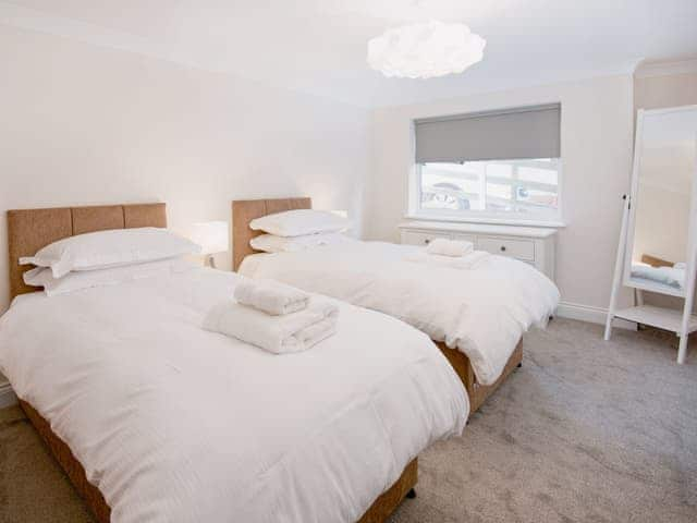 Twin bedroom | The Beach House, Beadnell 