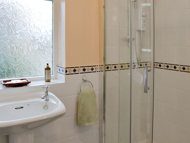 Shower room | Bryn Tor - The Gardener&rsquo;s House, Bolsover, nr. Chesterfield