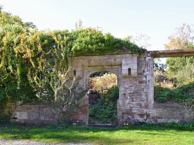 Ruins in garden | Whitehall, Mealsgate