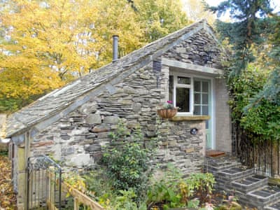 Entrance to cottage