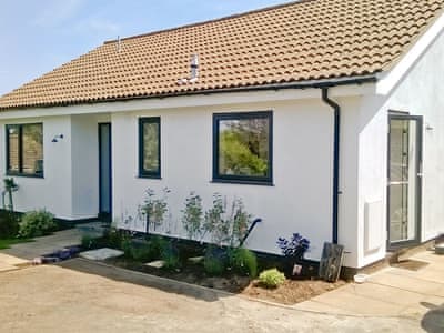 Neat exterior with private parking area | The Seashells, Brancaster Staithe, near Hunstanton
