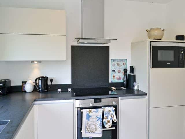 Contemporary fitted kitchen | The Seashells, Brancaster Staithe, near Hunstanton