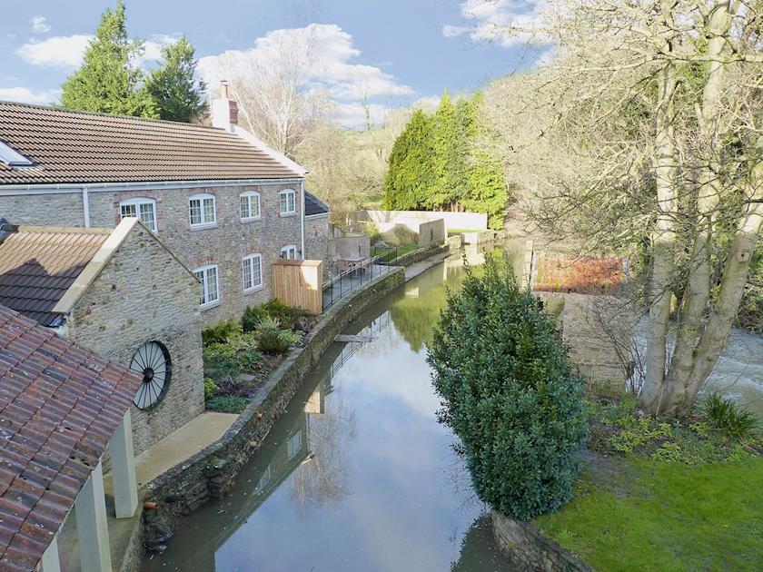 Old industrial workshop buildings converted to beautiful riverside cottages | Jeffries Mill Cottages , Spring Gardens, Frome