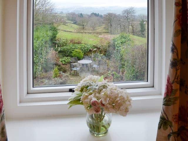 Far-reaching views can be seen from the bedroom window | Dewsnaps Frost - Dewsnaps, Chinley, near Chapel-en-le-Frith