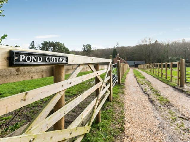 Driveway to property | Pond Cottage, Boldre, near Lymington