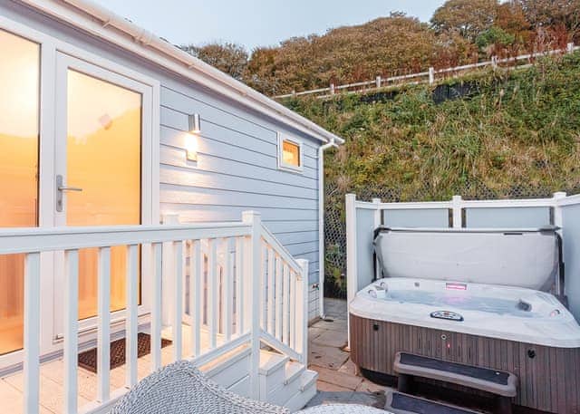 Typical | Driftwood Premier Sea View Cabin - Beach Cove Coastal Retreat, Hele Bay, Ilfracombe
