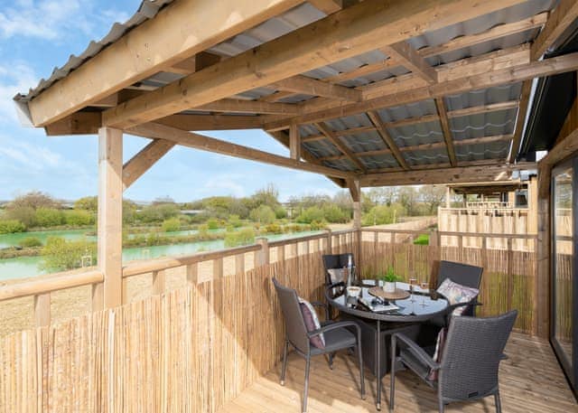 Please note: All imagery shown is a representation only. Style, decor and exact views vary by lodge | Willows Lake View 2 Bed Holiday Home - Clawford Lakes Resort and Spa, Clawton, Nr Holsworthy