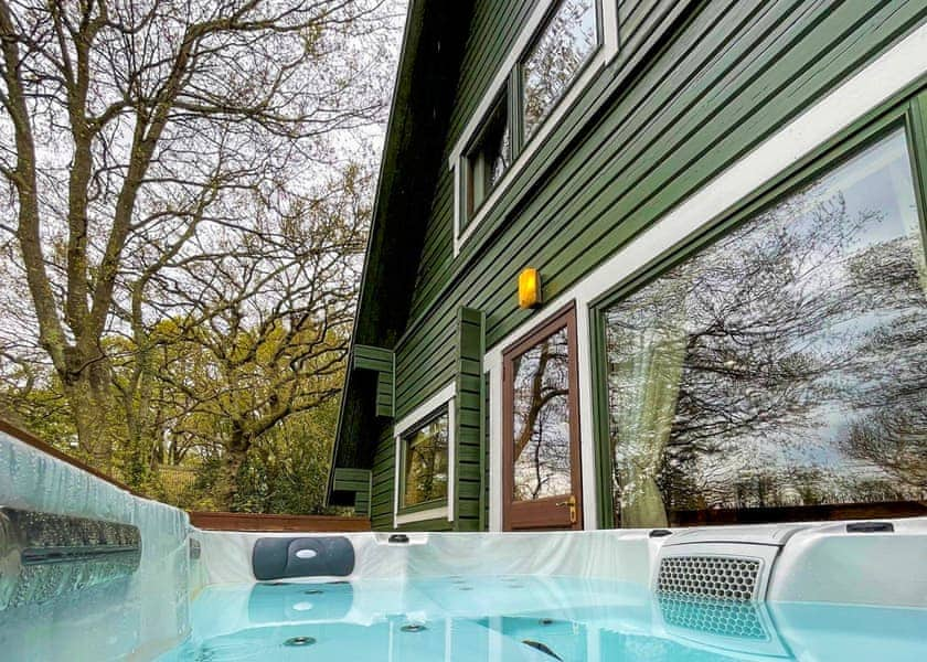 Traditional Woodland Lodge Hot Tub 6 - Finlake Resort & Spa, Chudleigh, Newton Abbot