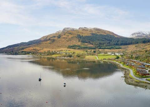 Drimsynie Holiday Village, Lochgoilhead, on the Drimsynie Estate, Argyll