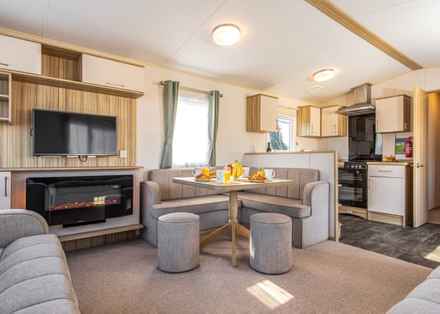 Gold 2  Caravan (slps 6) with decking - Malvern View Country and Leisure Park, Worcester