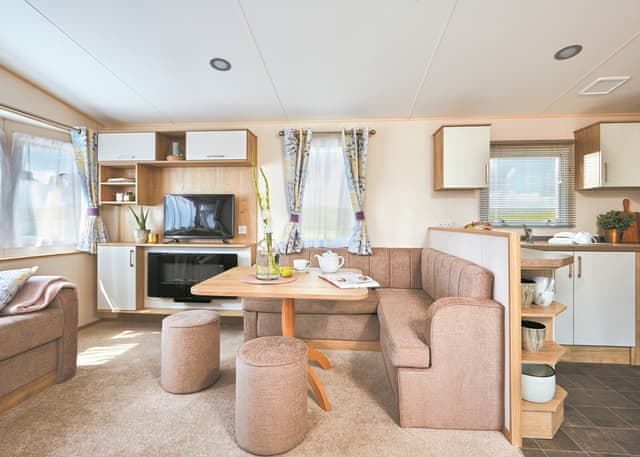Please note, images are for representational purposes only, individual makes and models may vary | Essential Clover Caravan (Sleeps 4) - Scoutscroft Holiday Park, Coldingham, Nr Eyemouth
