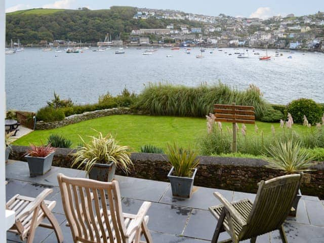 Wonderful views over the Fowey estuary towards Polruan | Tides Reach, Fowey