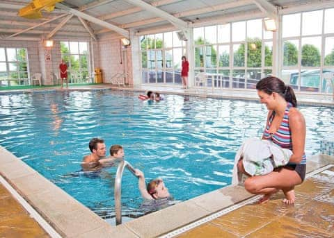 Indoor heated swimming pool