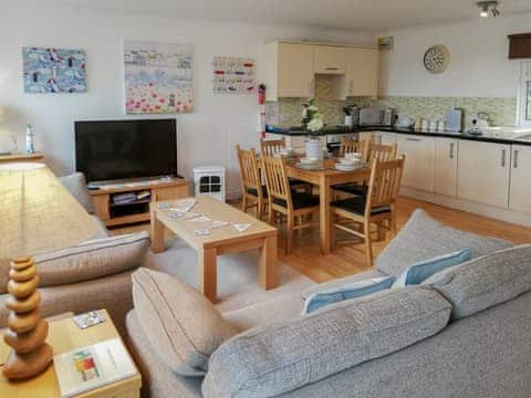 Delightful open plan living space | Trevone - Treginegar Cottages, St Merryn, near Padstow