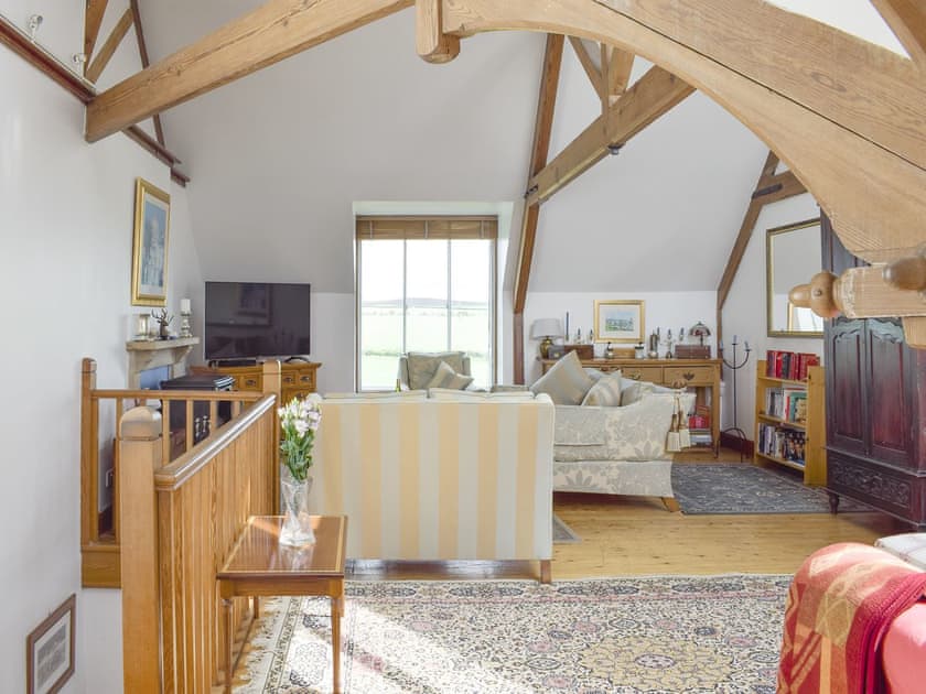 Spacious living room | South House, Lathones, near St Andrews