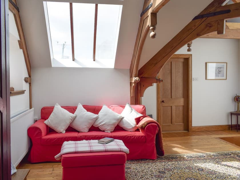 Additional seating area within living room | South House, Lathones, near St Andrews