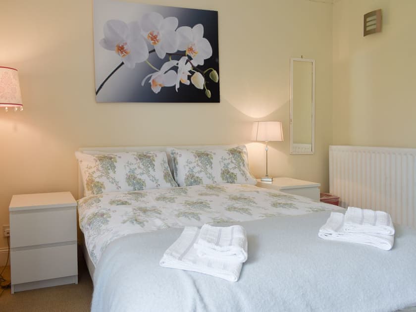Comfortable double bedroom | South House, Lathones, near St Andrews