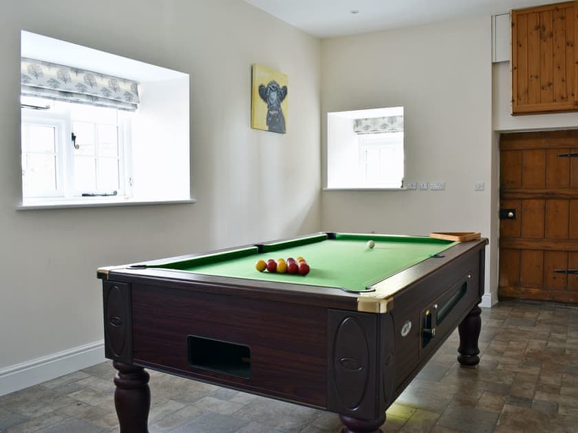 Family fun games room | The Farmhouse - Round Chimneys Farm, Glanvilles Wootton, near Sherborne
