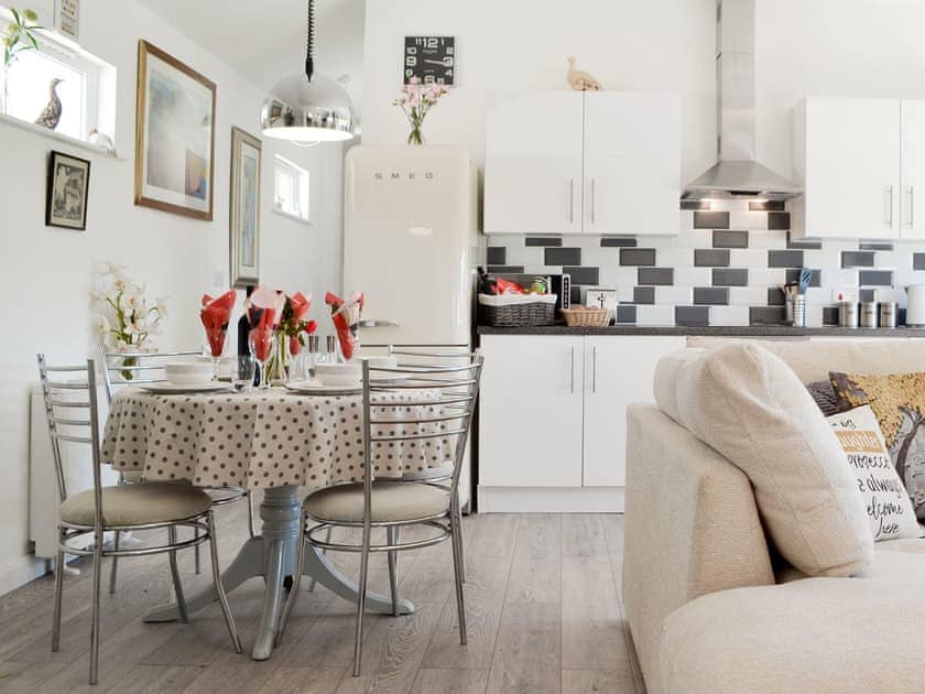 Convenient dining area | The Duck House - Dynes Farm, Bilsington, near Ashford