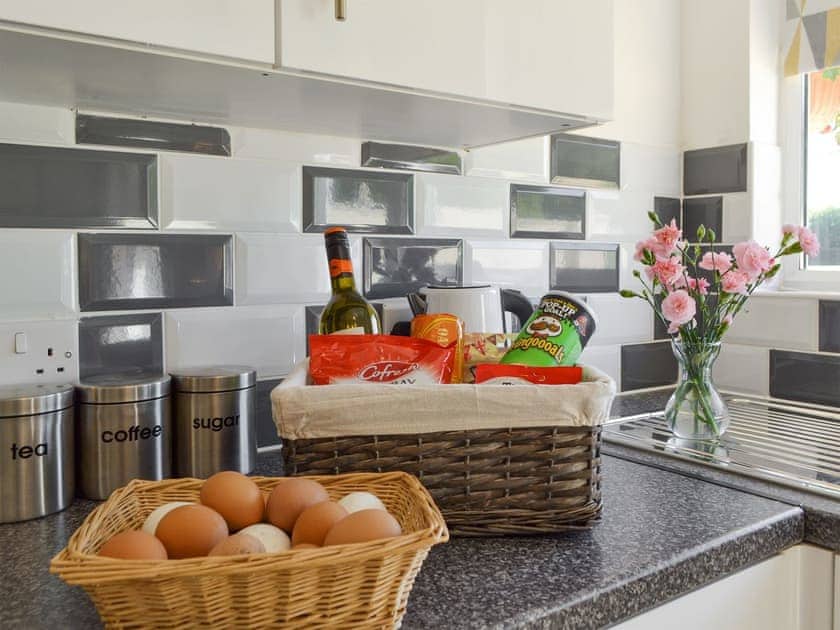 Your welcome basket | The Duck House - Dynes Farm, Bilsington, near Ashford