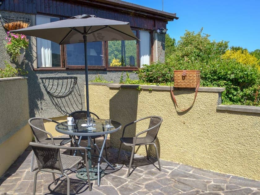 Patio with sitting out area | Y Bwthyn, Llandygai, near Bangor