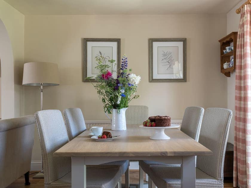 Light and airy dining area | Levisham - Hungate Cottages, Pickering
