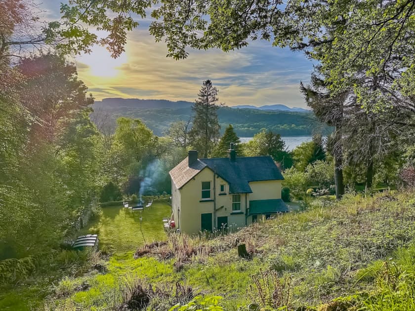 Lovely view of the rear of the property | Tower View, Beech Hill, near Bowness-on-Windermere