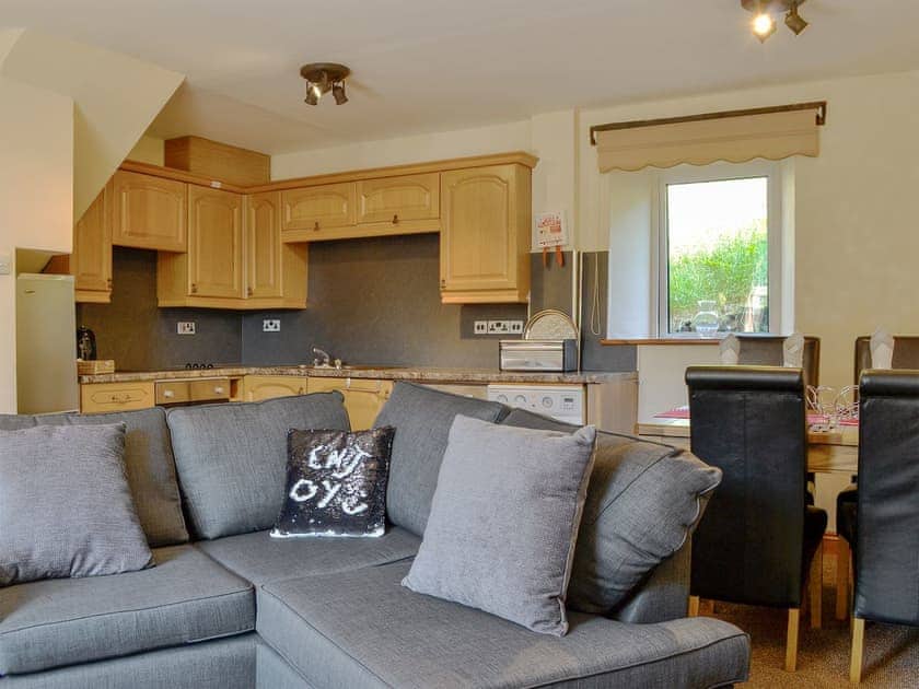 Charming open plan living space | Brackendale - Doddick Farm Cottages, Threlkeld, near Keswick