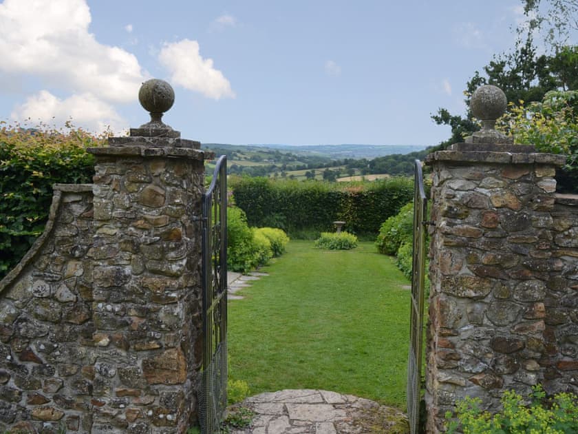 Impressive views unfold throughout the gardens | Burrow Farm Garden Retreat - Gardener’s Rest - Burrow Farm Gardens Retreat, Dalwood, near Axminster