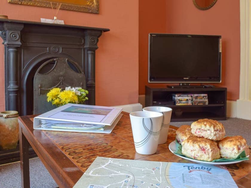 Charming living room | Rose Cottage, Tenby