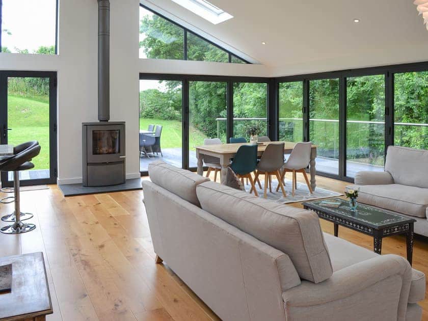 Warm and cosy open plan living space | Lower Helland, Ladock, near Truro