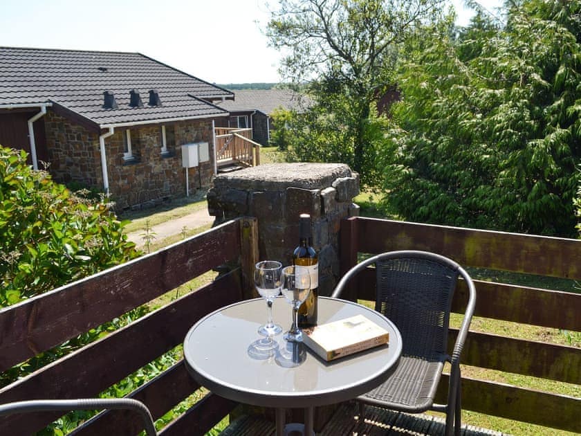 Sitting out area | Pleasant Spot Lodge, Hartland Forest, near Bideford