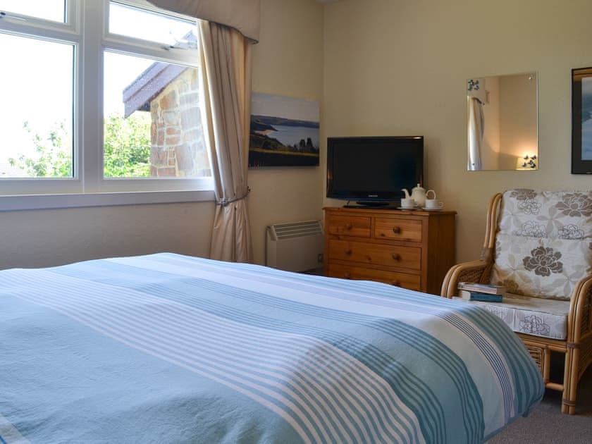 Double bedroom | Pleasant Spot Lodge, Hartland Forest, near Bideford