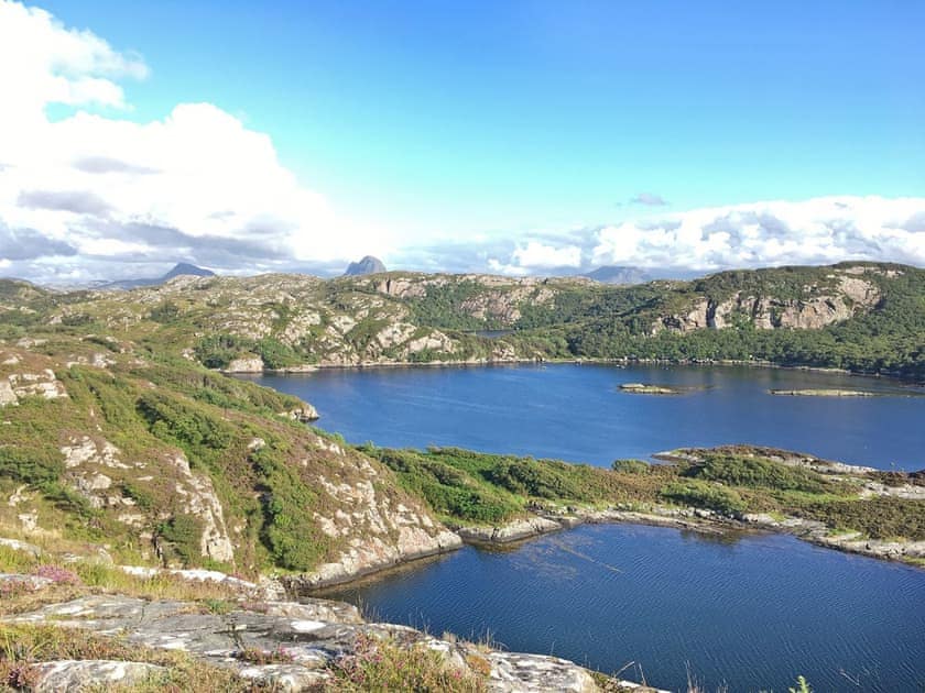 Spectacular surrounding area | Cathair Dhubh Estate, Clachtoll, near Lochinver