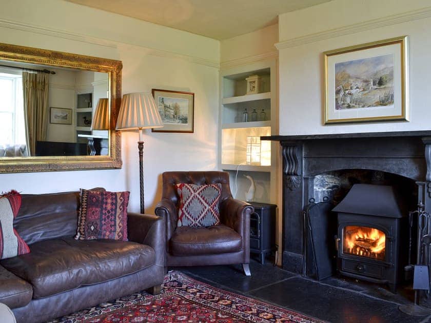 Relax in the warm and cosy living room | Wilfin Beck Cottage, Cunsey, Windermere