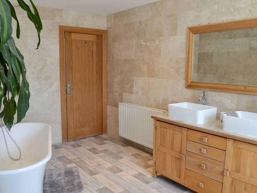 Lovely bathroom with separate shower | Applegarth House, Howlish, near Bishop Auckland