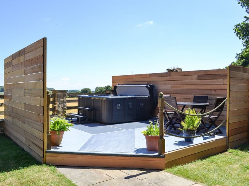 Hot tub | Applegarth House, Howlish, near Bishop Auckland