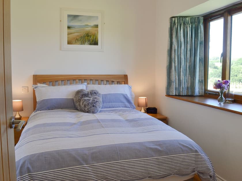 Comfortable double bedroom | The Cart Linhay, Meshaw, near South Molton
