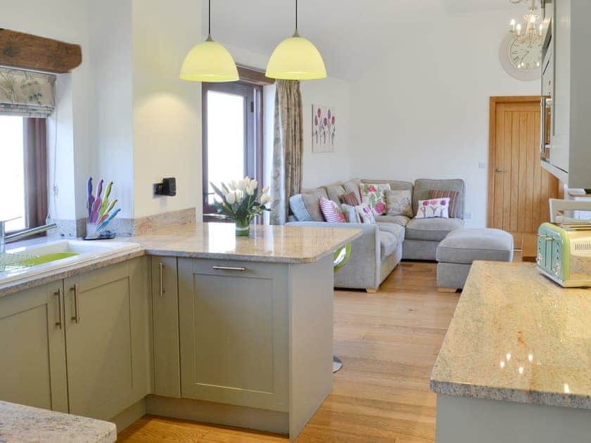 Convenient open-plan living space | Swallows Retreat, Hartland