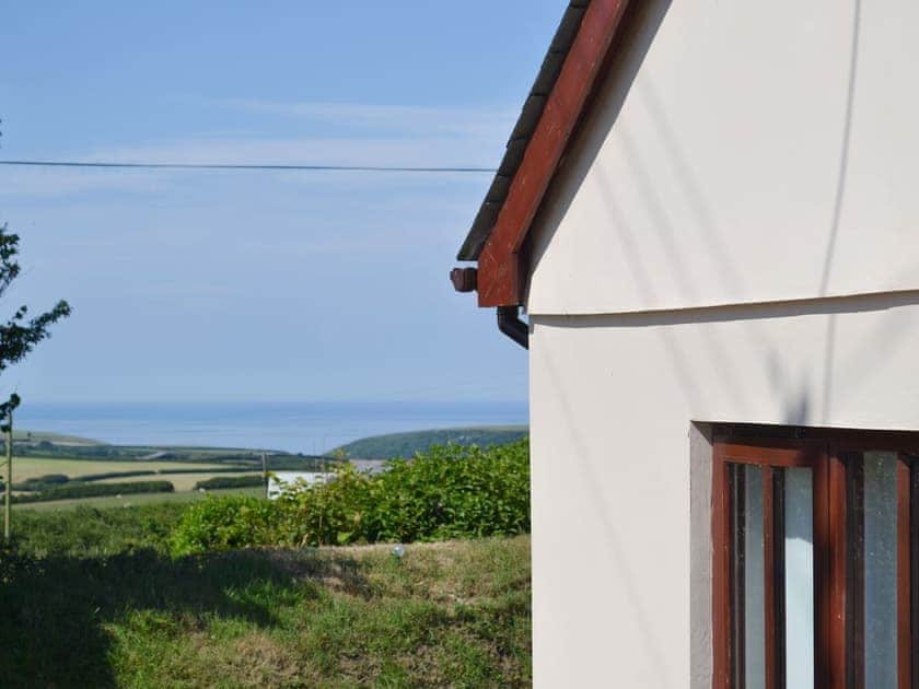 Lovely view down to the sea | Swallows Retreat, Hartland