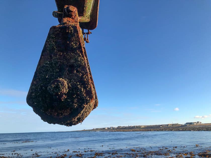 View from the wreck of the fishing boat Sovereign | Cotton Shore, Inverallochy, near Fraserburgh