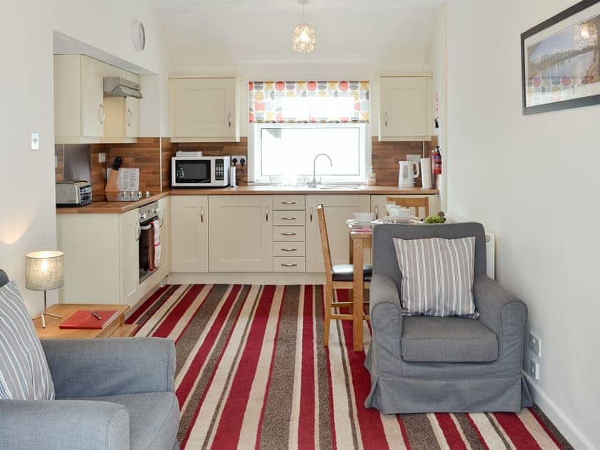 Delightful open plan living space | Barnhill Bothy, Moffat