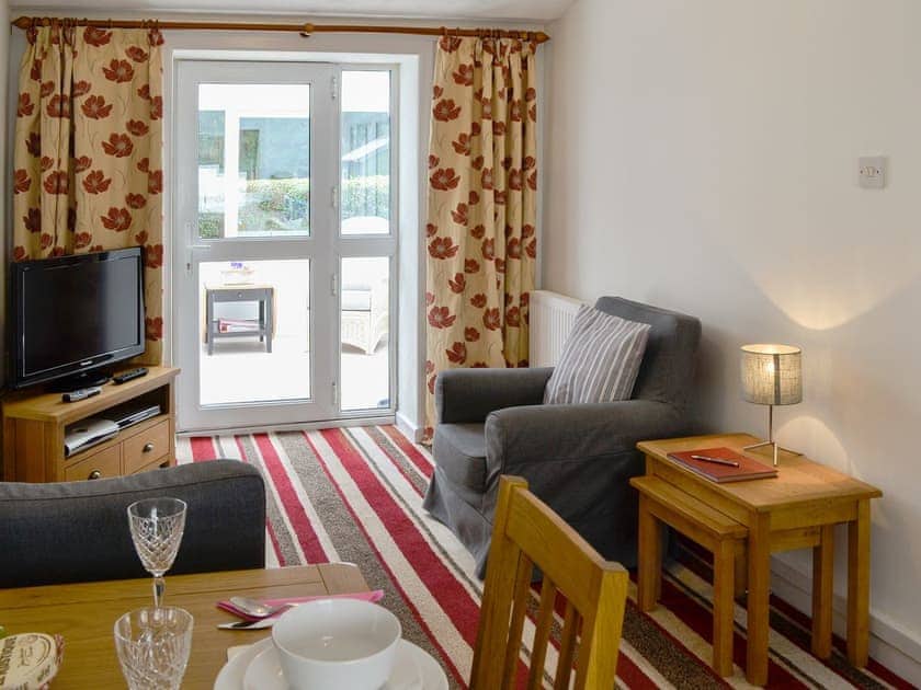 Cosy open plan living/dining room/kitchen | Barnhill Bothy, Moffat