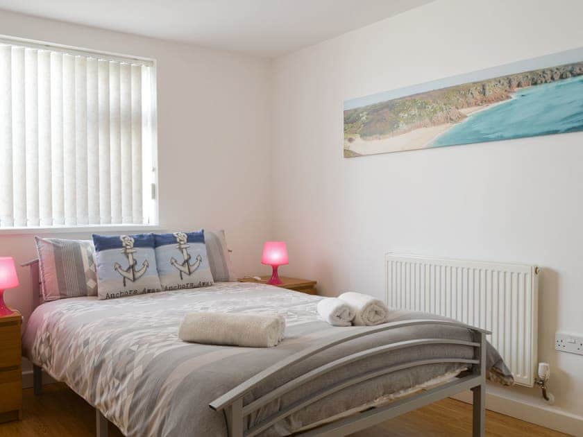 Peaceful double bedroom | Palm Villa, Porth, near Newquay