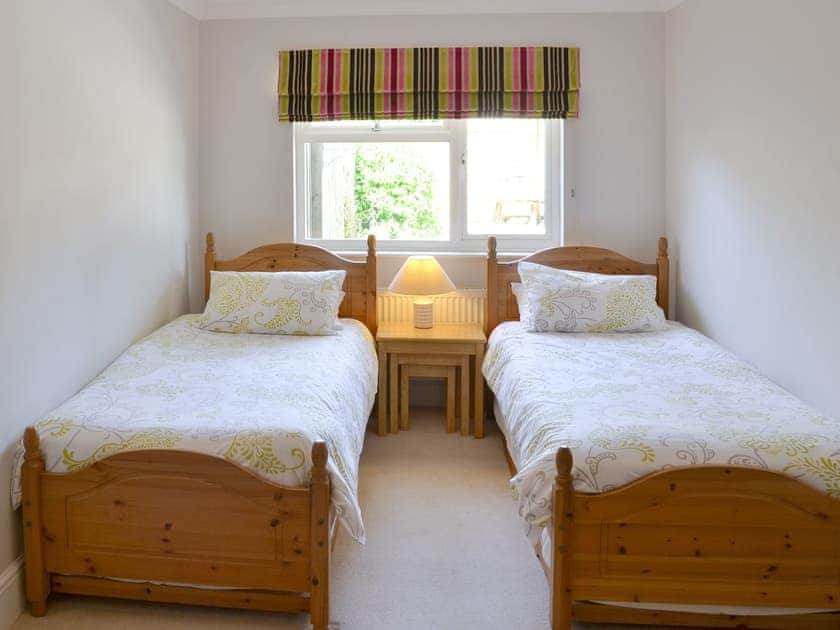 Comfortable twin bedroom | Number Five, St Minver, near Rock