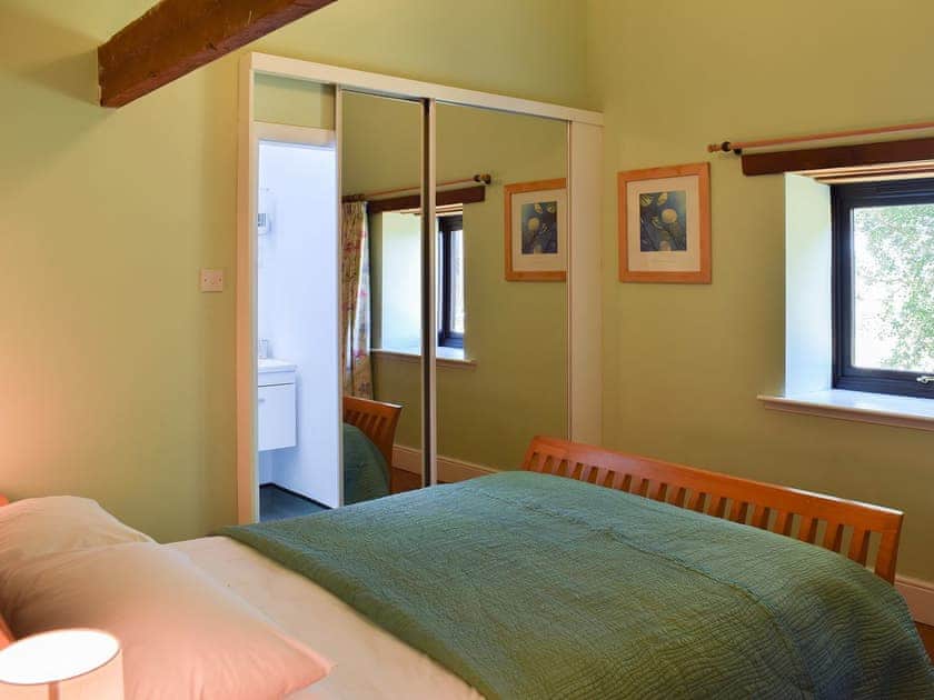 Welcoming double bedroom | The Byre - Millinder House, Westerdale, near Castleton