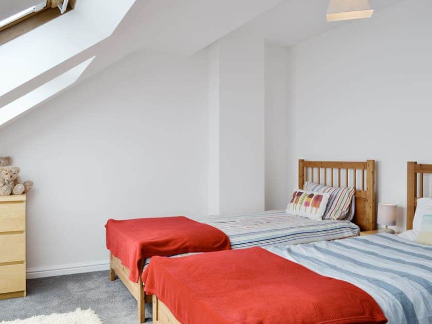 Good-sized twin bedroom | Harbour Gates, Maryport