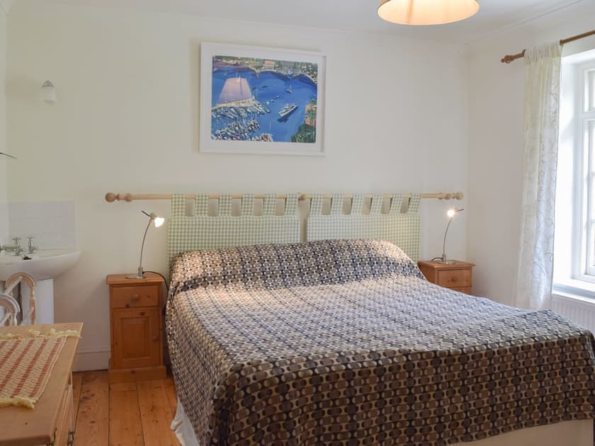 Comfortable double bedroom | Lordship FarmhousePottery, Wolfscastle, near Haverfordwest