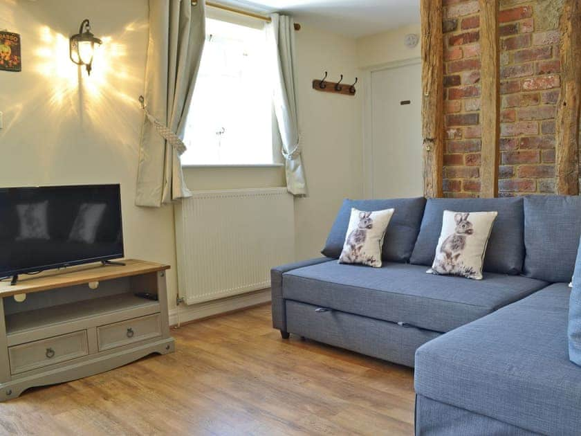 Stylishly furnished living area | The Old Stables, Over Haddon, near Bakewell