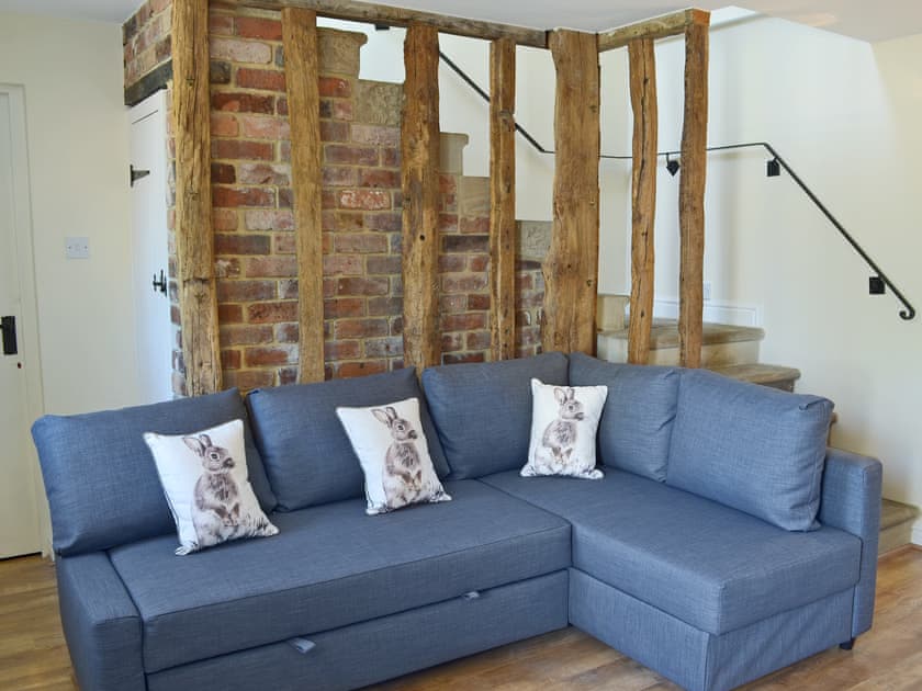 Stylishly furnished living area | The Old Stables, Over Haddon, near Bakewell